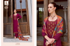 Alok Suit Baani Edition 5 Pure Jam Printed Salwar Suits Collection Design H-1264-001 to H-1264-008 Series (7)