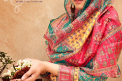 Alok Suit Bella Pure Maslin Designer Print Salwar Suits Collection Design 1201-001 to 1201-006 Series (1)