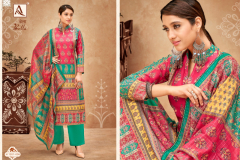 Alok Suit Bella Pure Maslin Designer Print Salwar Suits Collection Design 1201-001 to 1201-006 Series (8)