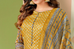 Alok Suit Inaari Pure Zam Cotton Digital Print Salwar Suits Collection Design 1007-001 to 1007-004 Sries (1)