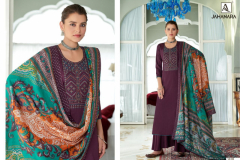 Alok Suit Jahanara Pure Jam Salwar Suit Design 580-001 to 580-010 Series (14)