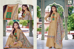 Alok Suit Ketikaa Pure Pashmina Salwar Suits Design 853-001 to 853-010 Series (8)
