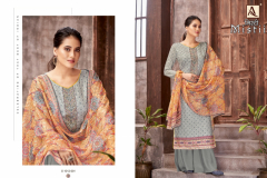 Alok Suit Mistii Pure Zam Cotton With Embroidery Work Salwar Suit Collection Design 1012-001 to 1012-006 Series (13)