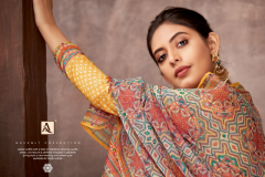 Alok Suit Mistii Pure Zam Cotton With Embroidery Work Salwar Suit Collection Design 1012-001 to 1012-006 Series (15)