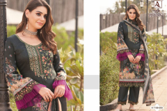 Alok Suit Qurbat Edition 7 Cotton Pakistani Salwar Suits Design H 1158-001 to H 1158-008 Series (11)