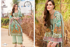 Alok Suit Qurbat Edition 7 Cotton Pakistani Salwar Suits Design H 1158-001 to H 1158-008 Series (6)