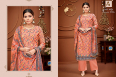 Alok Suit Summer Shine Pure Cotton Chicken Work Salwar Suits Designs H-1200-001 to H-1200-005 Series (7)