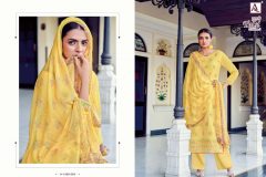 Alok Suit Tulsi Edition 2 Cotton Jaquard Salwar Suits Collection Design H-1300-001 to H-1300-005 Series (2)