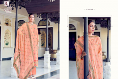 Alok Suit Tulsi Edition 2 Cotton Jaquard Salwar Suits Collection Design H-1300-001 to H-1300-005 Series (3)