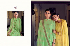 Alok Suit Tulsi Edition 2 Cotton Jaquard Salwar Suits Collection Design H-1300-001 to H-1300-005 Series (6)
