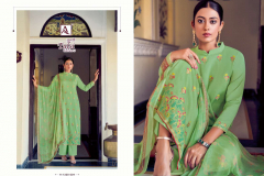 Alok Suit Tulsi Edition 2 Cotton Jaquard Salwar Suits Collection Design H-1300-001 to H-1300-005 Series (7)