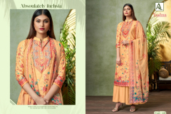 Alok Suit Yashna Pure Cotton Jam Digital Print With Pure Cotton Solid 527-01 to 527-08 Series (11)