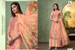 Alok Suit Yashna Pure Cotton Jam Digital Print With Pure Cotton Solid 527-01 to 527-08 Series (6)