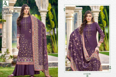 Alok Suits Barkha Pashmina Winter Collection Salwar Suits Design 1122-001 to 1122-008 Series (10)