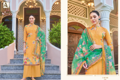 Alok Suits Dishaa Pure Self Weaving With Digital Print Salwar Suits Collection 1027-001 to 1027-006 Series (5)