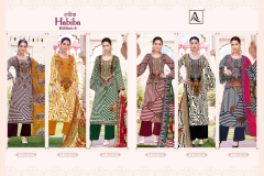 Alok Suits Habiba Edition 4 Pure Cotton Digital Pakistani Print Salwar Suit Collection Design 1530-001 To 1530-006 Series (4)