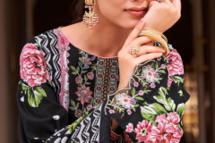 Alok Suits Muzlin Pure Cambric Cotton Pakistani Print Salwar Suit Collection Design 1587-001 To 1587-008 Series (11)