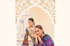 Alok Suits Muzlin Pure Cambric Cotton Pakistani Print Salwar Suit Collection Design 1587-001 To 1587-008 Series (13)