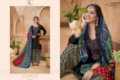 Alok Suits Nigaar Patiyala 3 Pure Viscose Rayon Patiyala Style Salwar Suit Collection Design H-1281-001 to H-1281-010 Series (12)
