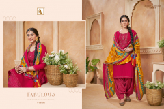 Alok Suits Nigaar Patiyala 3 Pure Viscose Rayon Patiyala Style Salwar Suit Collection Design H-1281-001 to H-1281-010 Series (3)