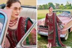 Alok Suits Qurbat Vol Cambric Pakistani Suits Collection Design 994-001 to 994-008 Series (5)