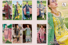 Alok Suits Qurbat Vol Cambric Pakistani Suits Collection Design 994-001 to 994-008 Series (6)