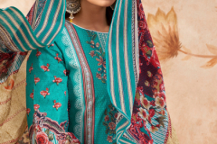 Alok Suits Rihaana Pure Cambric Cotton Pakistani Print Salwar Suit Collection Design 1533-001 To 1533-008 Series (2)