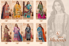 Alok Suits Rihaana Pure Cambric Cotton Pakistani Print Salwar Suit Collection Design 1533-001 To 1533-008 Series (8)