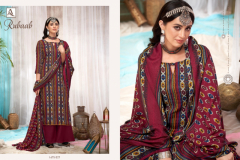 Alok Suits Rubaab Style Of Heaven Pure Pasmina Suits Design 675-01 to 675-10 10