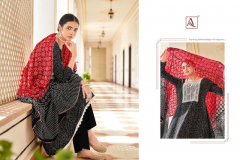 Alok Suits Saheli Pure Viscose Reyon Bandhani Salwar Suits Collection Design H-1304-001 to H-1304-008 Series (12)