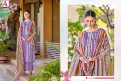 Alok Suits Sunshine Pure Rayon Summer Print Salwar Suits Collection Design H-1242-001 to H-1242-010 Series (7)