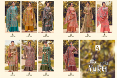 Alok Suits Yukti Pashmina Salwal Suit Design 820-001 to 820-010 Series (6)