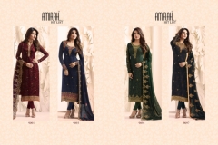 Amirah Vol 11 Satin Faux Georgette Suit 1