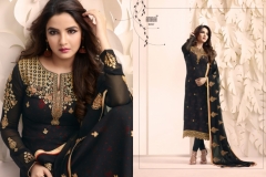 Amirah Vol 11 Satin Faux Georgette Suit 6