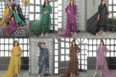 Amna Sohil By Tawakkal Fabric Lyra Cotton Print Dupatta Cotton Pakistani Suit Collection Design 7001 to 7007 Series (2)