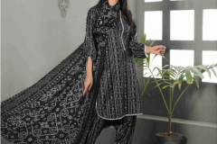 Amna Sohil By Tawakkal Fabric Lyra Cotton Print Dupatta Cotton Pakistani Suit Collection Design 7001 to 7007 Series (7)
