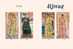 Amyra Designer Riwaz Vol 2 Salwar Suit Design 1005 to 1008 Series (10)