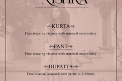 Ananti Nishra Fine Viscose Jacquard Kurta With Bottom Design 2001 to 2005