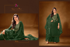 Angroop Next Erika Pure Cotton With Embroidery Design 8001 to 8008 10