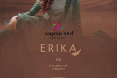 Angroop Next Erika Pure Cotton With Embroidery Design 8001 to 8008