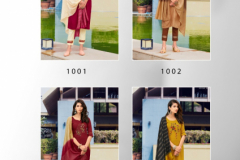 Anieya Soneri Vol 1 Kurti With Bottom & Dupatta Series 1001 to 1006 Series (4)