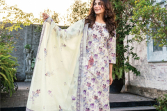 Anju Fabric Flairs Vol 02 Pure Cotton Schiffli Kurti With Bottom & Dupatta Collection Design 3001 to 3006 Series (4)