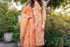 Anju Fabric Flairs Vol 02 Pure Cotton Schiffli Kurti With Bottom & Dupatta Collection Design 3001 to 3006 Series (7)
