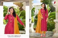 Anju Fabrics Bhandhan Kurti With Bottom & Dupatta Series 1201 to 1204 Series (3)