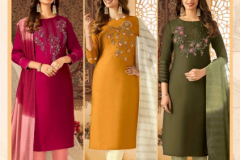 Anju Fabrics Shararat Vol 2 Kurti with Bottom & Dupatta Design 1251 to 1256 Series (15)