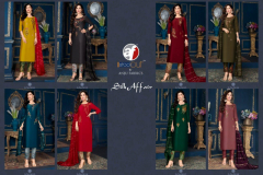 Anju Fabrics Silk Affair Kurti With Botton & Dupatta Design 5011 to 5018 Series (10)