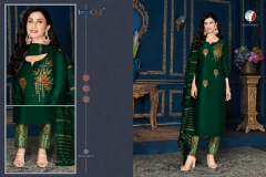 Anju Fabrics Silk Affair Kurti With Botton & Dupatta Design 5011 to 5018 Series (5)