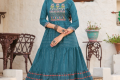 Ankita Fashion Weekend Cotton Long Kurti Collection Design 1001 to 1008 Series (3)