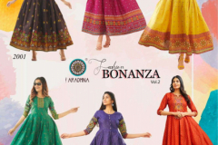 Aradhna Fashion Bonzara Vol 2 Long Gown Kurti Collection Design 2001 to 2011 Series (13)