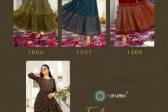 Aradhna Fashion Forever Vol 1 Long Gown Kurti Collection Design 1001 to 1009 Series (20)